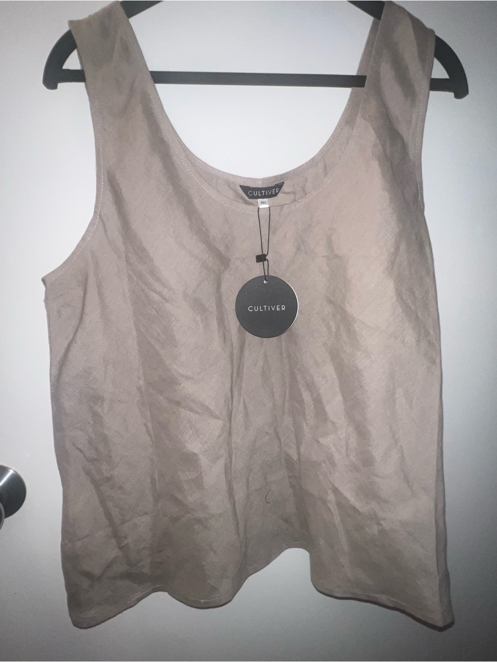 Cultivar Women's Sleeveless Tank Top in clay size M/L brand new